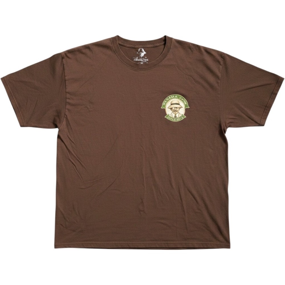 Panama Jack Cancun Mexico Tequila Graphic T-Shirt Brown Mens XXL